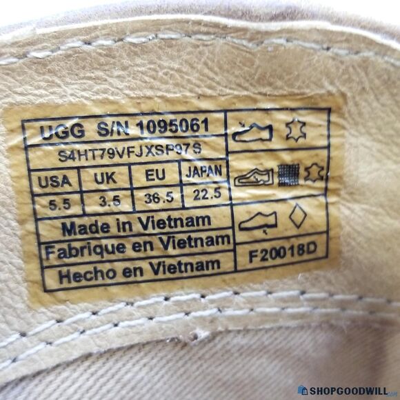 UGG Annie Leather Boots - Size 5.5 - Picture 6 of 6